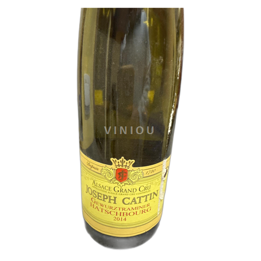 Alsasko Gewürztraminer Joseph Cattin Gewurztraminer grand cru Hatschbourg 2014