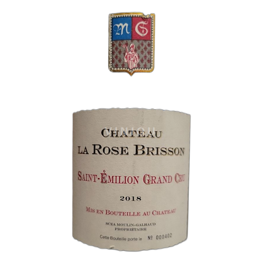 Bordéus Saint-Émilion Grand Cru Château La Rose Brisson 2018