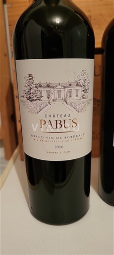 Bordéus Château Pabus 2016