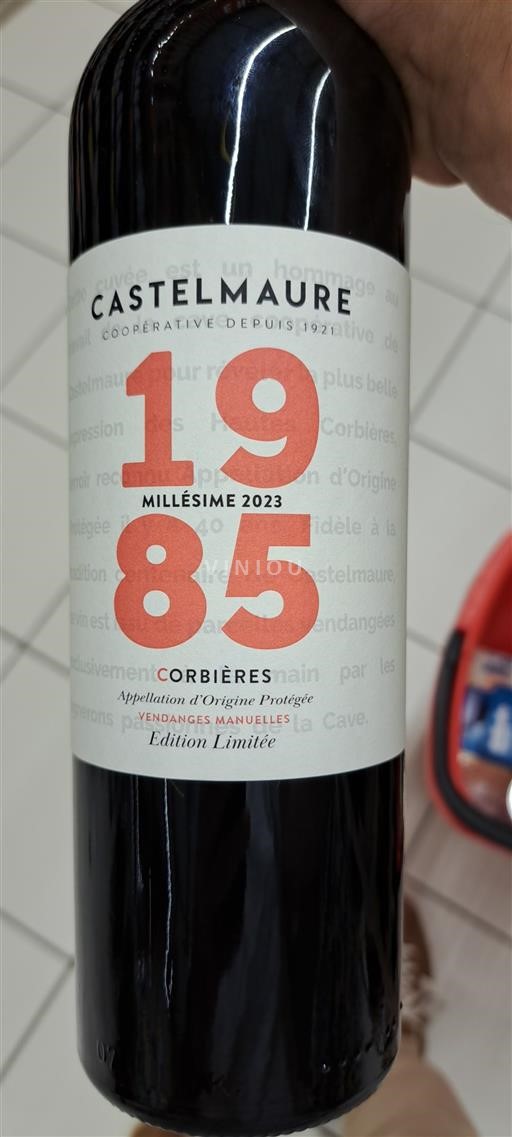 Languedoc Corbières Cave de Castelmaure 1985 2023