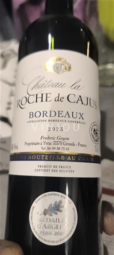 Bordeaux Château La Roche de Cajus 2023