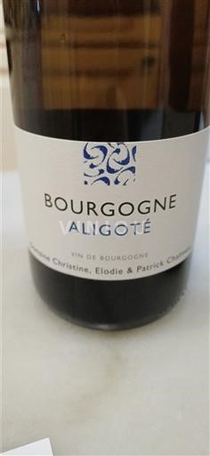 Burgund Bourgogne Aligoté Christine, Elodie & Patrick Chalmeau 2021