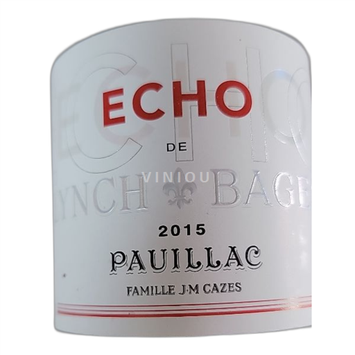 Bordeaux Echo de Lynch Bages 2015