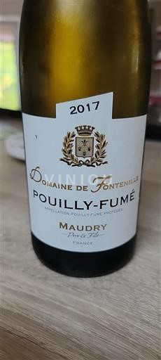 Údolí Loiry Pouilly-fumé Fontenille 2017