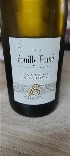Loire-dalen Pouilly-fumé André Saujot Les Grandes Chaumes 2020
