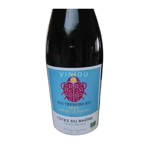 Rhônevallei Côtes-du-rhône Nos Terroirs Bio Font lever de soleil 2023