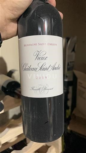 Bordeaux Montagne-saint-émilion Château Vieux Saint-André 2019