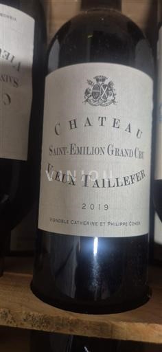 Bordeaux Saint-Émilion Grand Cru Grand Cru Château Vieux Taillefer 2019