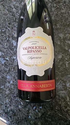 Vénétie Valpolicella Ripasso Villa Annaberta 2021