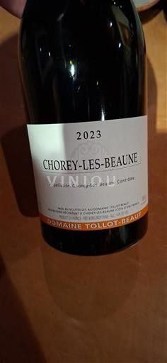 Burgundy Chorey-lès-Beaune TOLLOT-BEAUT 2023