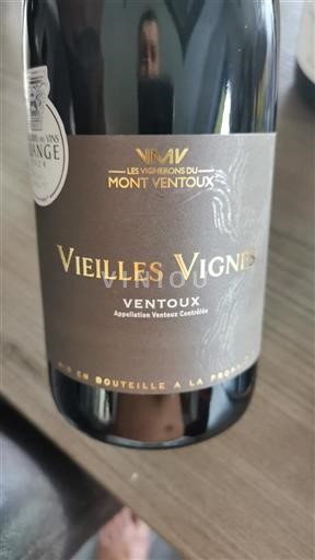 Vallée du Rhône Ventoux Les Vignerons du Mont Ventoux Vieilles Vignes 2023