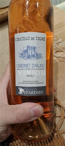 Thung lũng sông Loire Cabernet-d'Anjou Château Tigné 2022