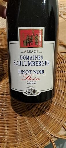 Alsace Domaine S Schlumberger Stein 2020