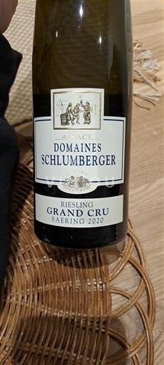 Alsace Ospecificerad Grand Cru Domaine S Schlumberger Saering 2020