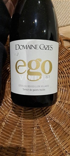 Roussillon Côtes du Roussillon Villages Cazes Ego 2021