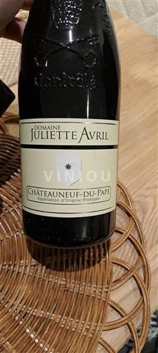 Rhônen laakso Châteauneuf-du-Pape Juliette Avril Ei vuosikertaa