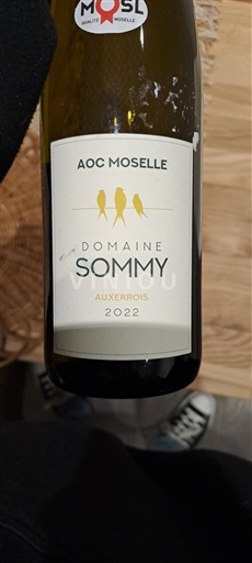 Lorena Mosela Domaine Sommy Auxerrois 2022