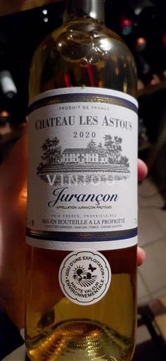 Tây Nam Jurançon Château Les Astous 2020