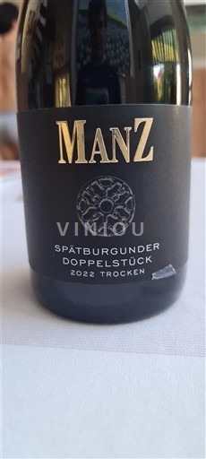 Renania. Rheinhessen Manz Spätburgunder Doppelstück 2022