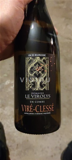 Bourgogne Viré-clessé Domaine Le Virolis En Combe 2024
