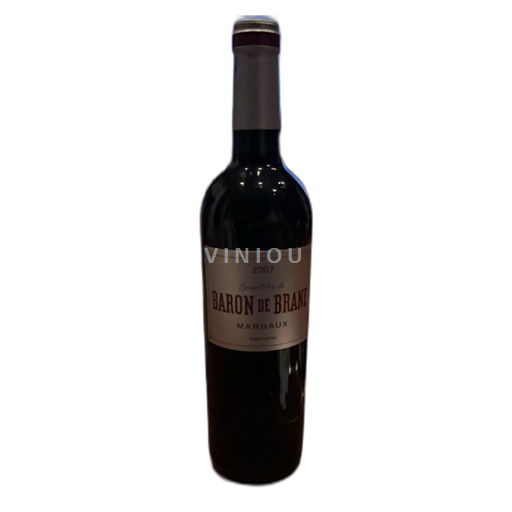 Bordeaux Margaux Henri Lurton Baron de Brane 2007