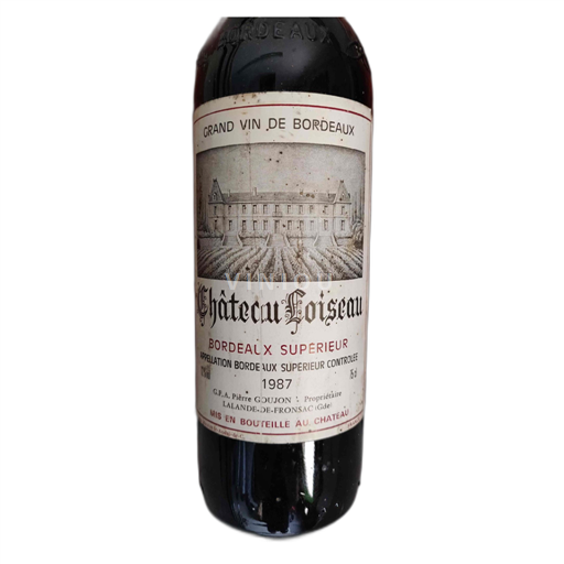 Bordeaux Bordeaux Supérieur Château Loiseau 1987