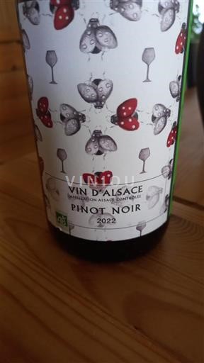 Elzas Pinot noir Cave de Ribeauvillé 2022