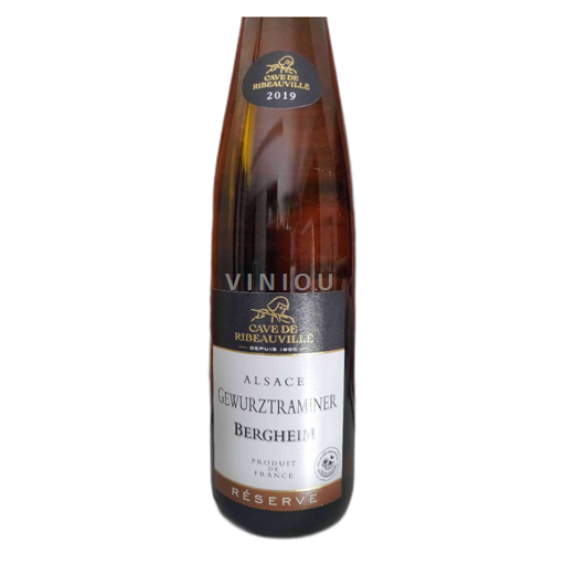 Alsace Gewurztraminer Cave de Ribeauvillé Bergheim 2019