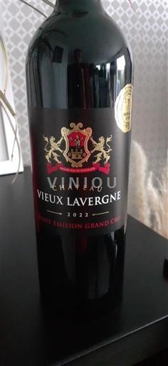 Bordeaux Saint-Émilion Grand Cru Grand Cru Vieux Lavergne 2022