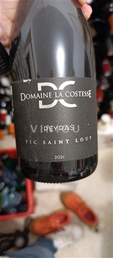 Languedoc Pic-saint-loup Domaine La Costesse Peyras 2021
