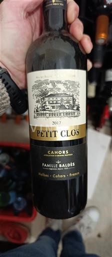 Sydvestfrankrig Cahors Famille Baldès Petit Clos 2017