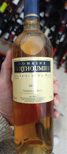 Sud-Ouest Pacherenc-du-vic-bilh Domaine Berthoumieu 2021