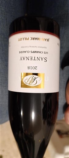 Burgundy Santenay Domaine Jean-Marc Pillot Les Champs Claude 2018