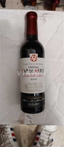 Bordeaux Lussac-Saint-Émilion Château Cap de Merle 2019