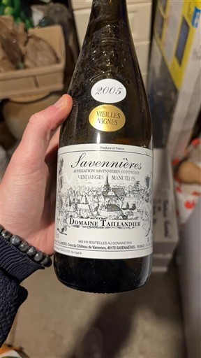 Valle del Loira Savennières Domaine Taillandier Vieilles Vignes 2005