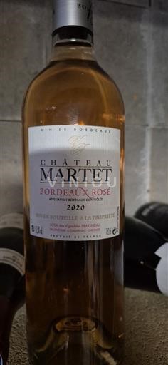 Bordeaux Bordeaux rosé Château Martet 2020
