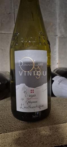 Savoia e Bugey Abimes Domaine Labbé L'authentique 2020