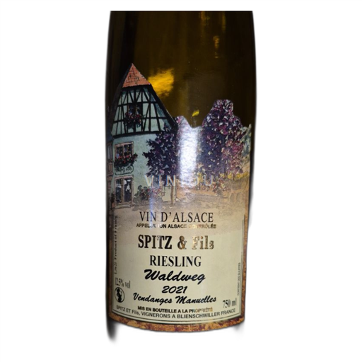 Alsacia Spitz & Fils Riesling Waldweg 2021