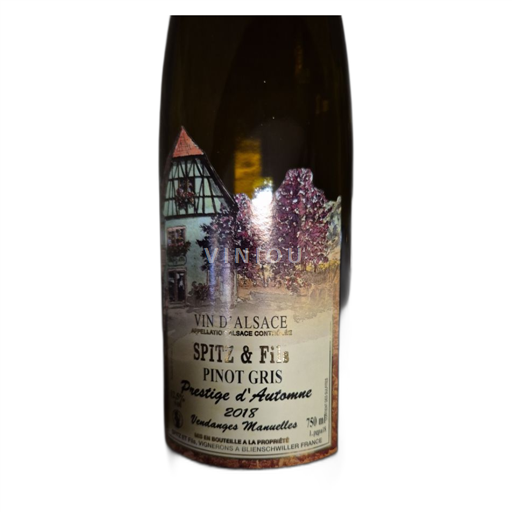 Alsacia Spitz & Fils Pinot gris Prestige d'Automne 2018