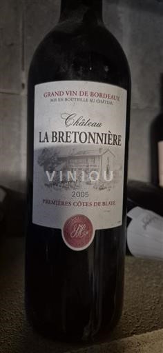 Bordeaux Non specificato Château La Bretonnière 2005