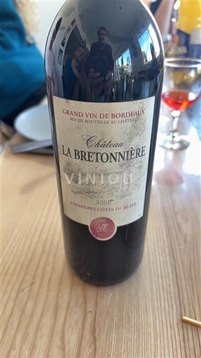 Bordeaux Ospecificerad Château La Bretonnière 2005