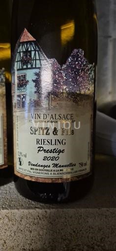 Alsacia Spitz & Fils RIESLING Prestige 2020