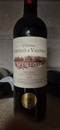 Bordeaux Médoc Château Lartigue à Valeyrac 2015