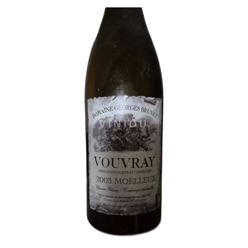 Thung lũng sông Loire Vouvray Domaine Georges Brunet Moelleux 2003