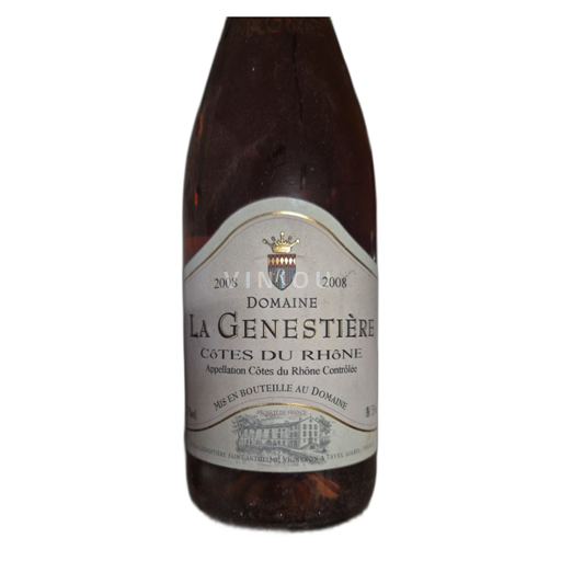 Údolí Rhôny Côtes-du-Rhône Château La Genestière 2008