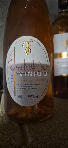 Thung lũng sông Loire Touraine-noble-joué Domaine Jean-Jacques Sard 2012