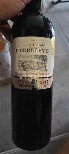 Bordeaux Castillon-côtes-de-bordeaux Château La Pierre Levée Révélations d'Hubert de Boüard 2014