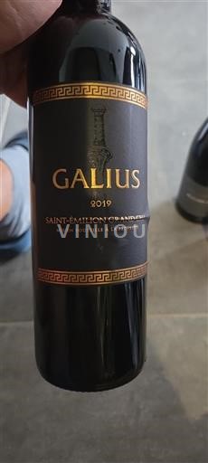 Bordéus Saint-Émilion Grand Cru Galius 2019