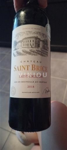 Bordeaux Saint-Émilion Saint-Brice 2018