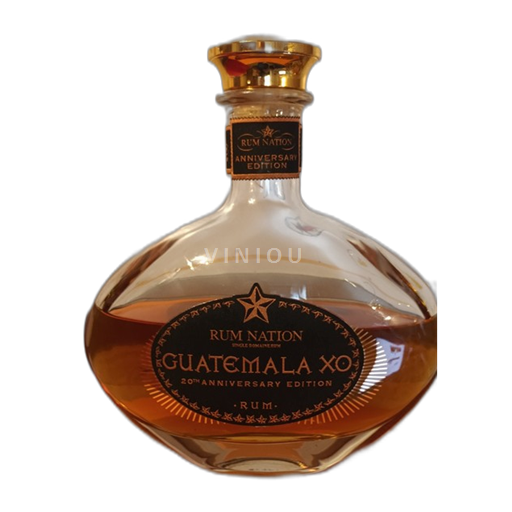 Rum Starý RUM NATION GUATEMALA XO - 20TH ANNIVERSARY EDITION RUM NATION 6a Guatemala Nespecifikováno